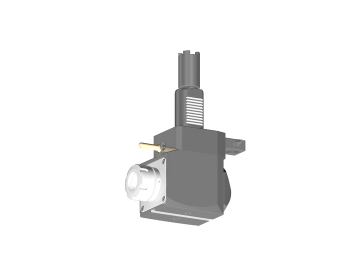 RG Tools VDI 40, winkliger Werkzeughalter, Kupplung HAAS, mit Innenkühlung, gleiche Richtung RGX1-40/251-32/2.2-80BS