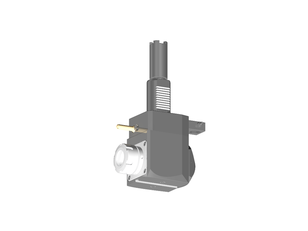 RG Tools VDI 40, winkliger Werkzeughalter, Kupplung HAAS, mit Innenkühlung RGX1-40/251-32/2.2-80C