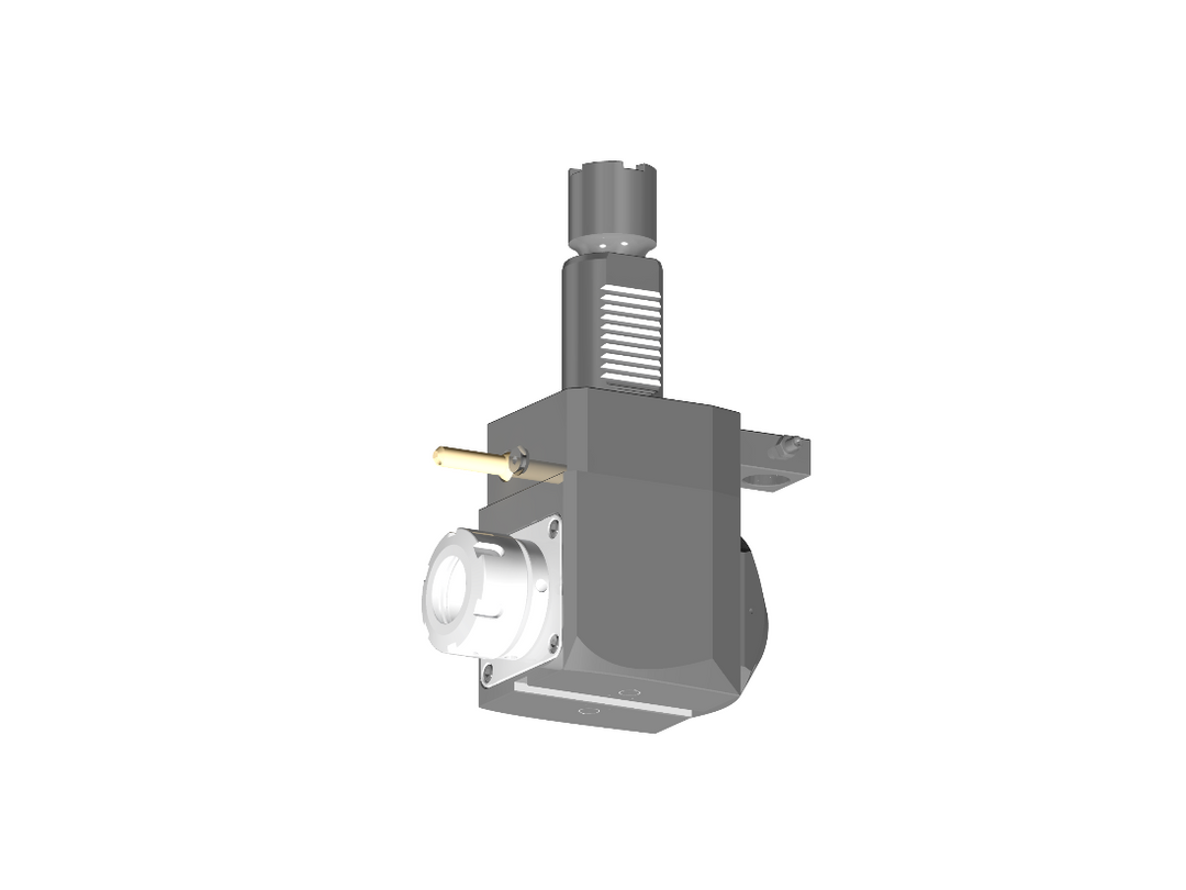RG Tools VDI 40, winkliger Werkzeughalter, Kupplung Okuma, mit Innenkühlung RGX1-40/251-32/2.2-80JB