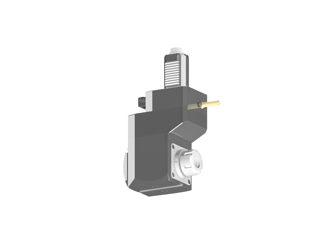RG Tools VDI 40, winkliger + versetzter Werkzeughalter, Kupplung DIN 5480, ohne Innenkühlung RGX1-40/431-25/1.1-120