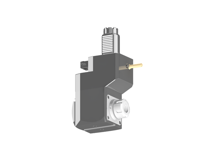 RG Tools VDI 40, winkliger + versetzter Werkzeughalter, Kupplung TOEM, ohne Innenkühlung RGX1-40/441-25/1.1-120