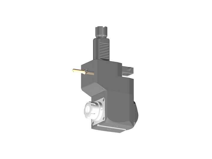 RG Tools VDI 40, winkliger + versetzter Werkzeughalter, Kupplung Okuma, mit Innenkühlung RGX1-40/451-25/2.2-120JA