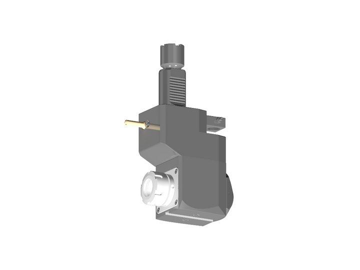RG Tools VDI 40, winkliger + versetzter Werkzeughalter, Kupplung Okuma, mit Innenkühlung RGX1-40/451-32/2.2-120JB