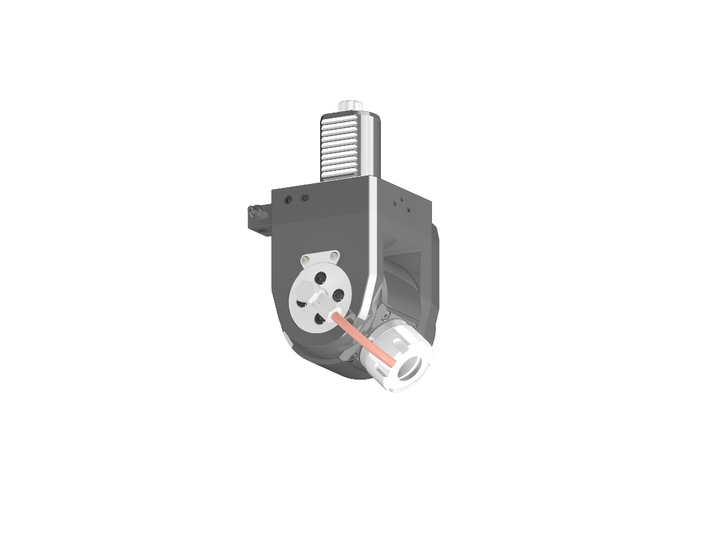 RG Tools VDI 40, winkelverstellbarer Werkzeughalter, Kupplung DIN 5482, ohne Innenkühlung RGX1-40/511-25/1