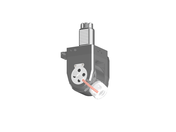RG Tools VDI 40, winkelverstellbarer Werkzeughalter, Kupplung TOEM, ohne Innenkühlung RGX1-40/541-25/1