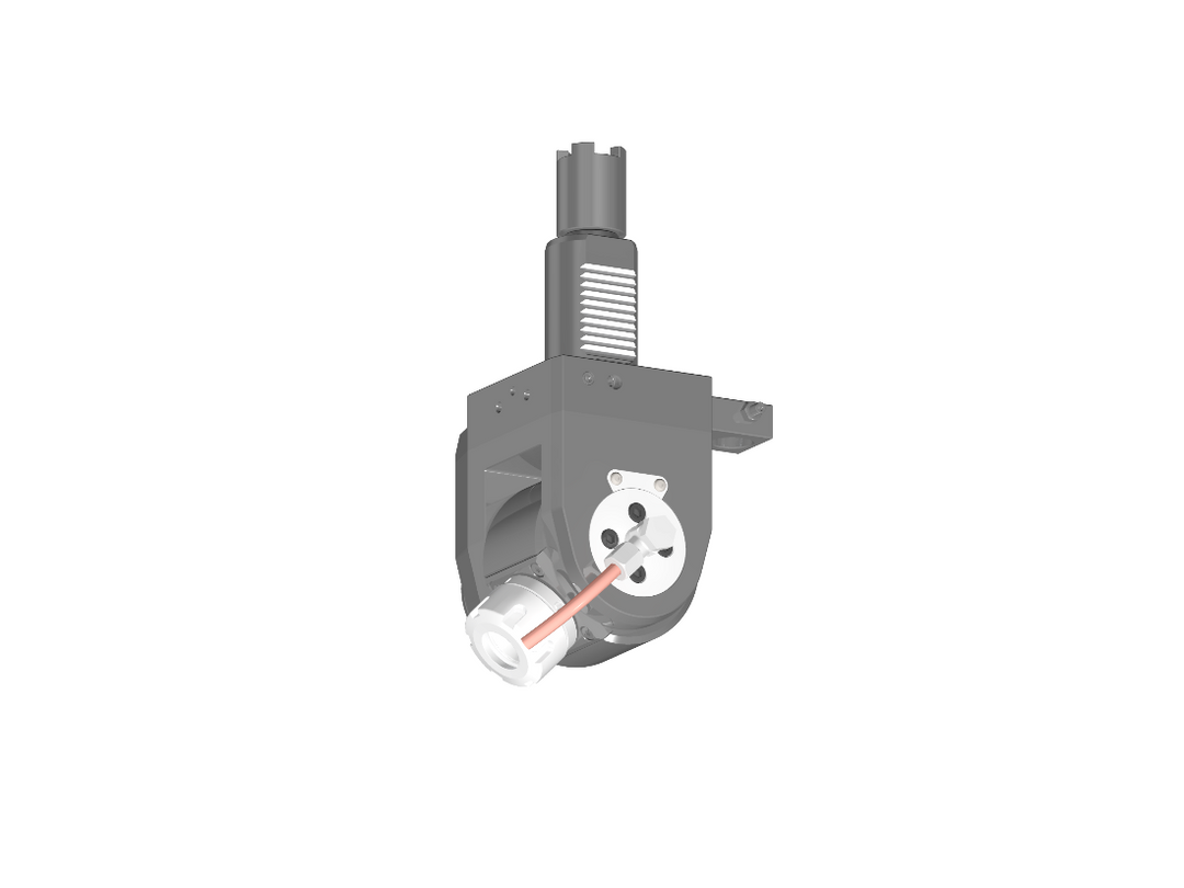 RG Tools VDI 40, winkelverstellbarer Werkzeughalter, Kupplung HAAS, ohne Innenkühlung RGX1-40/551-25/1A