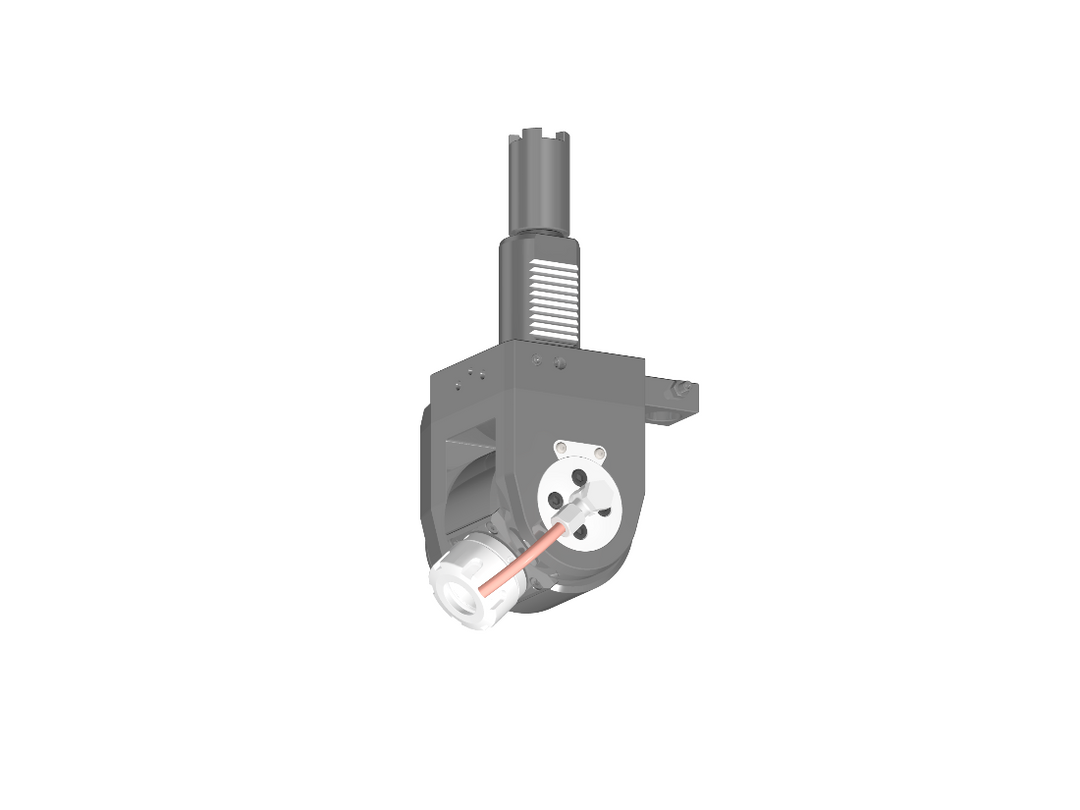 RG Tools VDI 40, winkelverstellbarer Werkzeughalter, Kupplung HAAS, ohne Innenkühlung RGX1-40/551-25/1B