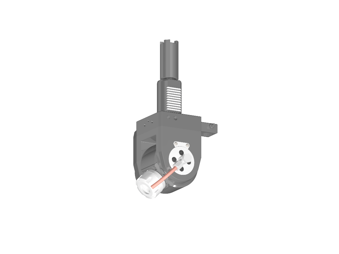 RG Tools VDI 40, winkelverstellbarer Werkzeughalter, Kupplung HAAS, ohne Innenkühlung RGX1-40/551-25/1C