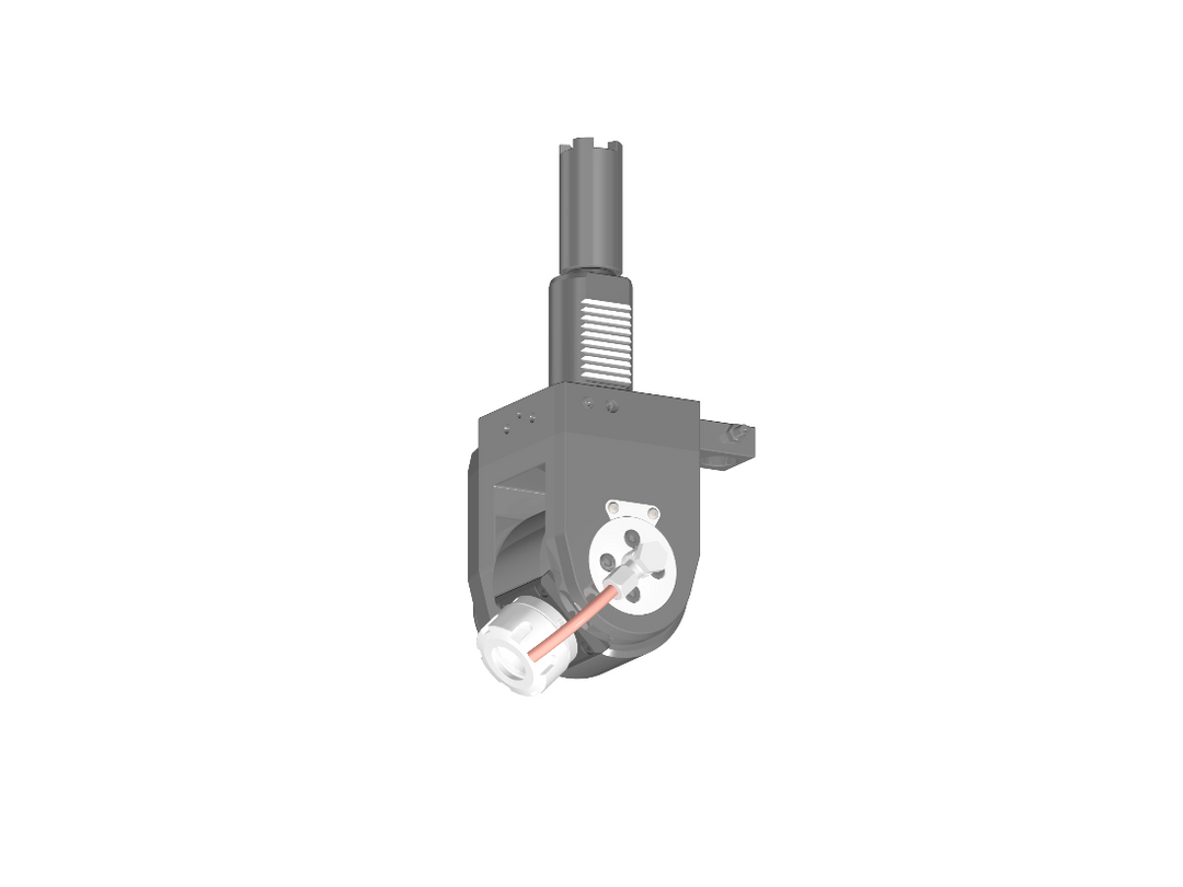 RG Tools VDI 40, winkelverstellbarer Werkzeughalter, Kupplung HAAS, mit Innenkühlung RGX1-40/551-25/2C