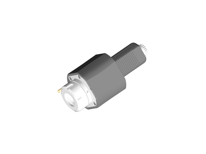 RG Tools VDI 50, gerader Werkzeughalter, Kupplung DIN 5480, ohne Innenkühlung RGX1-50/131-40/1