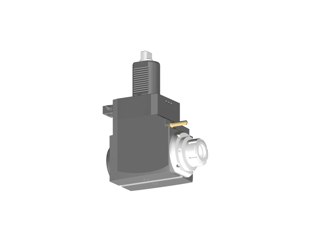 RG Tools VDI 50, winkliger Werkzeughalter, Kupplung DIN 1809, ohne Innenkühlung RGX1-50/221-32/1.1-110