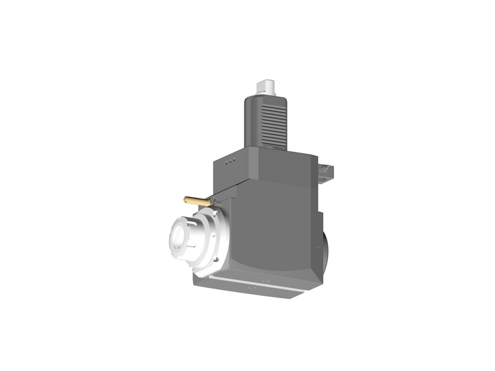 RG Tools VDI 50, winkliger Werkzeughalter, Kupplung DIN 1809, ohne Innenkühlung RGX1-50/221-32/1.2-110