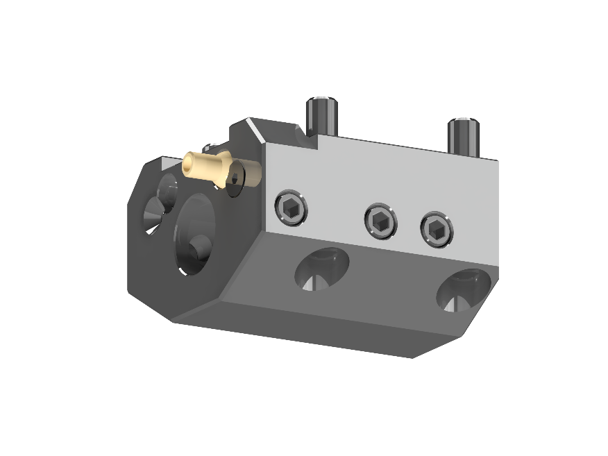RG Tools Bohrstangenhalter, mit interner Kühlmittelzufuhr, HAAS RGX ID-25x25,4(HA)