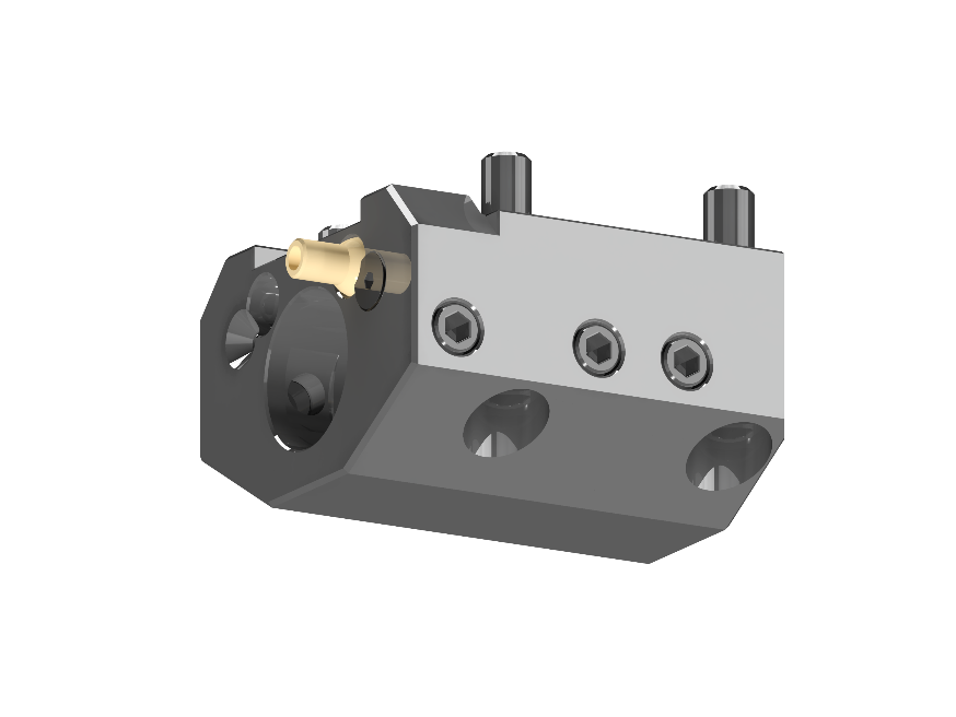 RG Tools Bohrstangenhalter, mit interner Kühlmittelzufuhr, HAAS RGX ID-32x25,4(HA)
