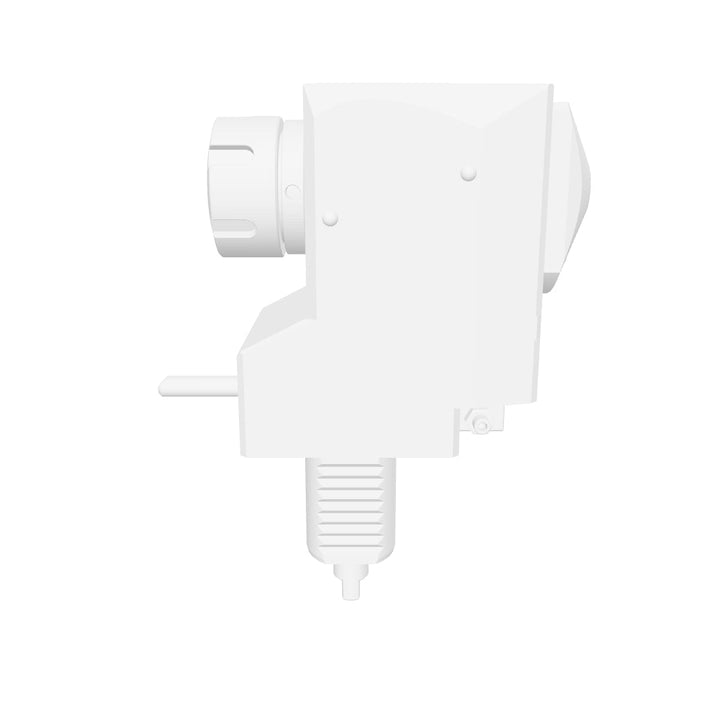 VDI 30, angled + offset tool holder, coupling DIN 1809, without internal cooling