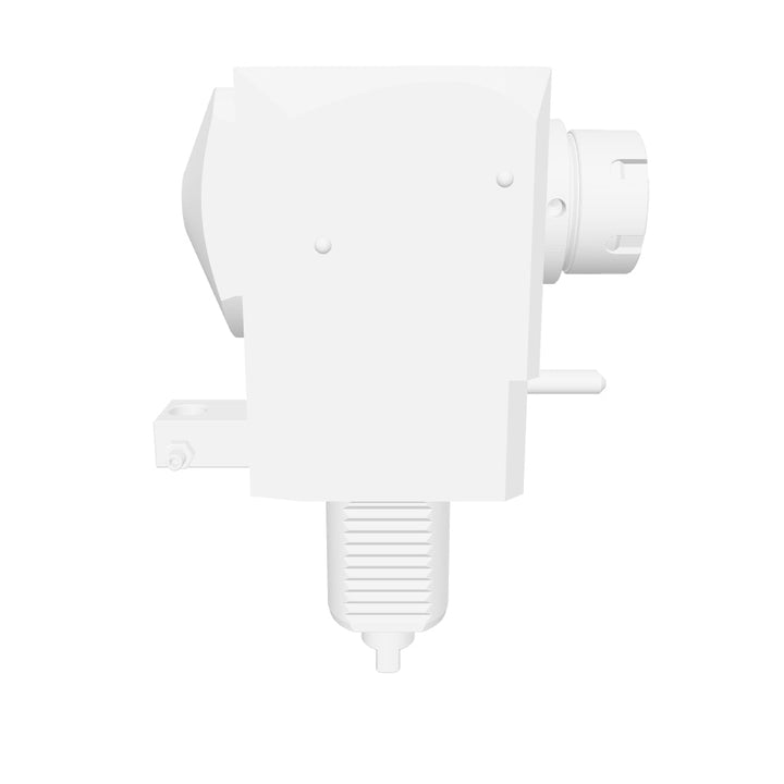 VDI 40, angled tool holder, coupling DIN 1809, without internal cooling