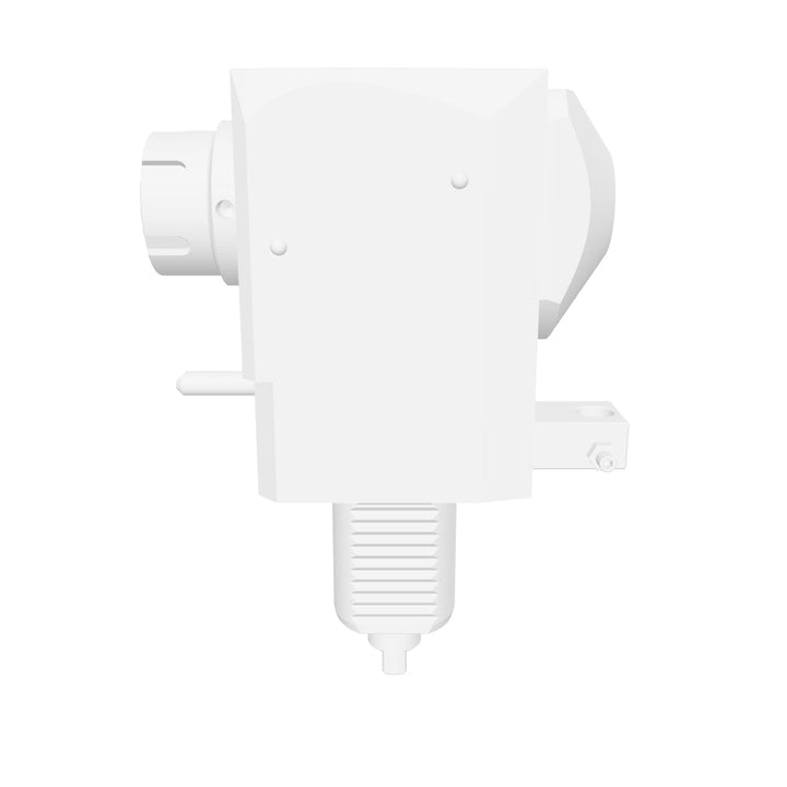 VDI 40, angled tool holder, coupling DIN 1809, with internal cooling
