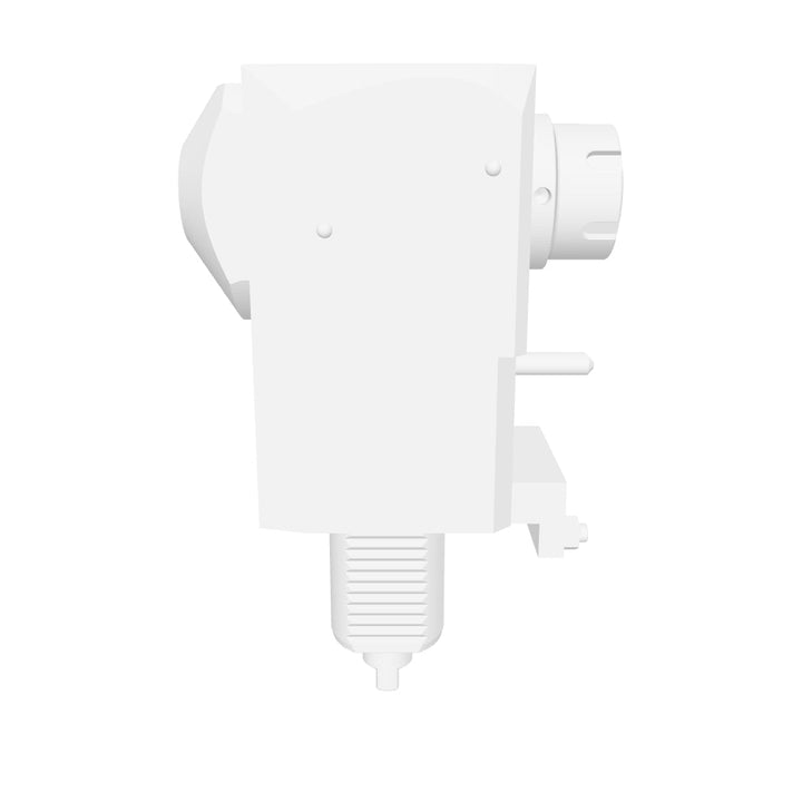 VDI 40, angled tool holder, coupling DIN 1809, with internal cooling