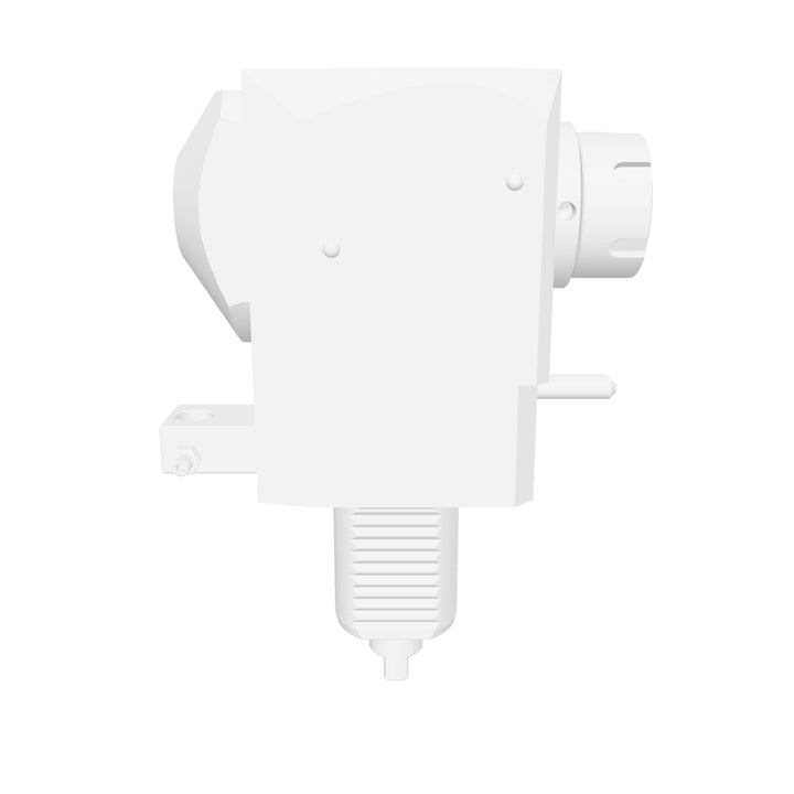 VDI 40, angled tool holder, coupling DIN 1809, with internal cooling