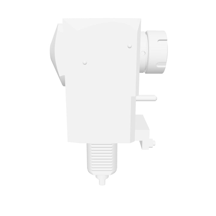 VDI 40, angled tool holder, coupling DIN 1809, without internal cooling