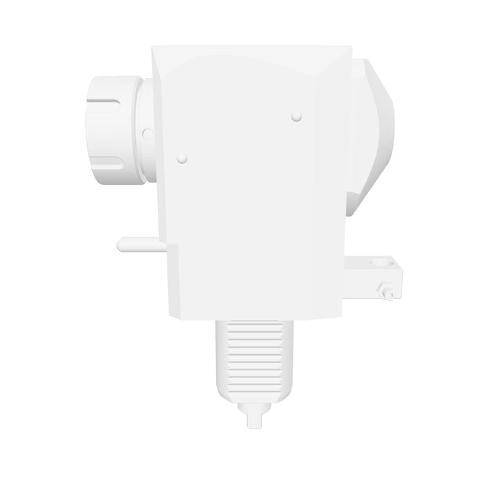 VDI 40, angled tool holder, coupling DIN 1809, with internal cooling