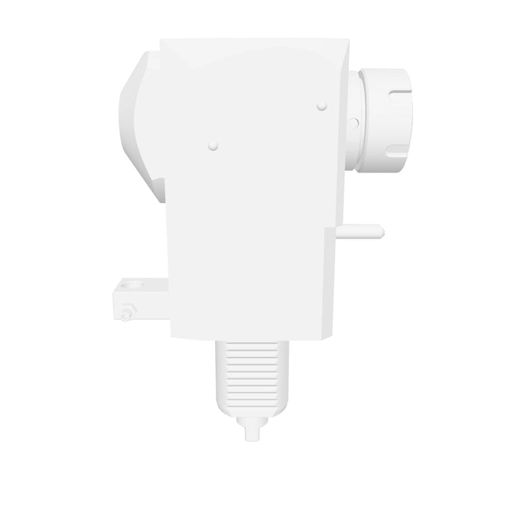 VDI 40, angled tool holder, coupling DIN 1809, with internal cooling
