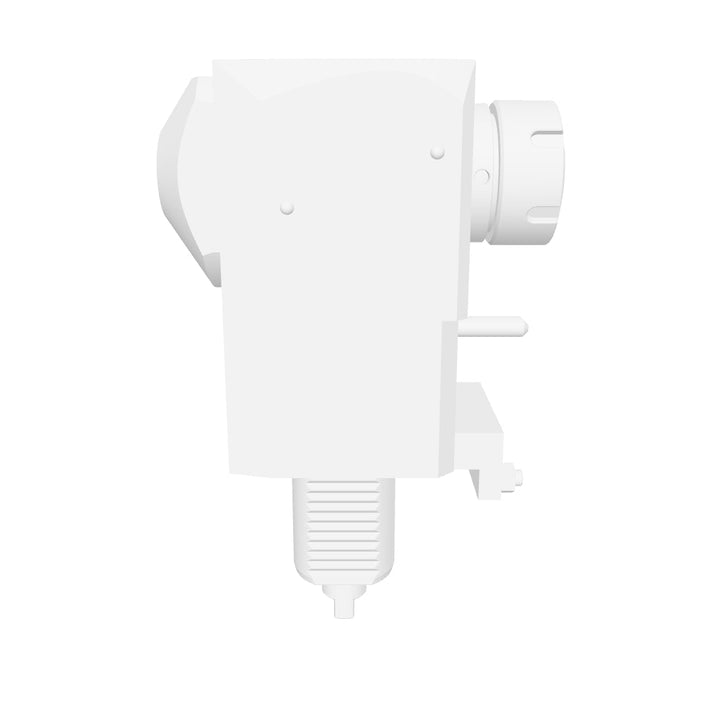 VDI 40, angled tool holder, coupling DIN 1809, with internal cooling