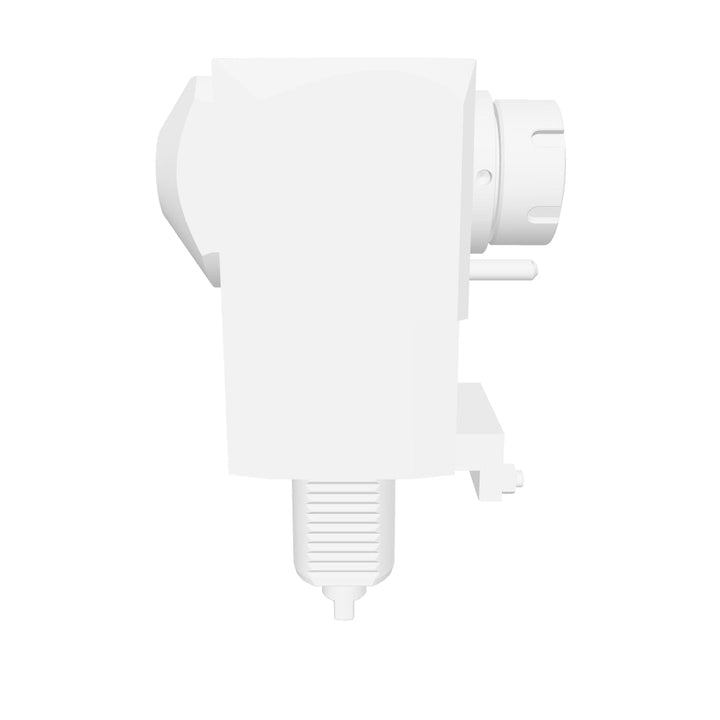 VDI 40, angled tool holder, coupling DIN 1809, with internal cooling