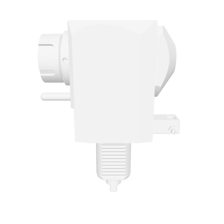 VDI 40, angled tool holder, coupling DIN 1809, with internal cooling