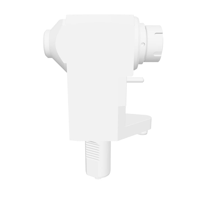 VDI 40, angled tool holder, flat coupling (~DIN 1809), with 80 bar internal cooling