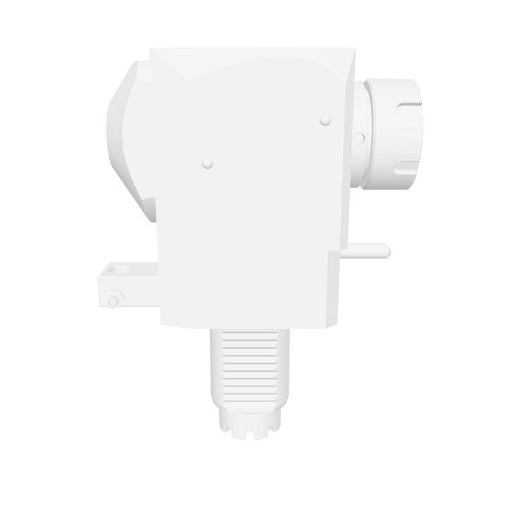 VDI 40, angled tool holder, TOEM coupling, with internal cooling