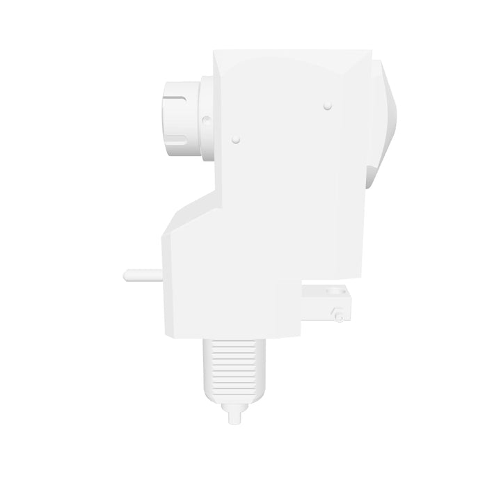 VDI 40, angled + offset tool holder, coupling DIN 1809, without internal cooling