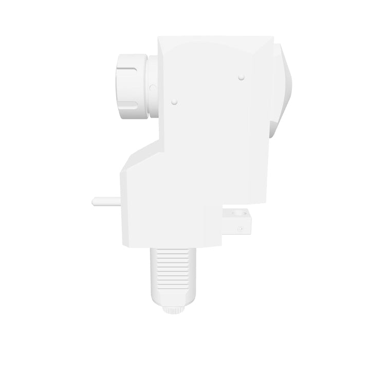 VDI 40, angled + offset tool holder, coupling DIN 5480, without internal cooling