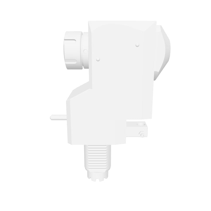 VDI 40, angled + offset tool holder, TOEM coupling, with internal cooling