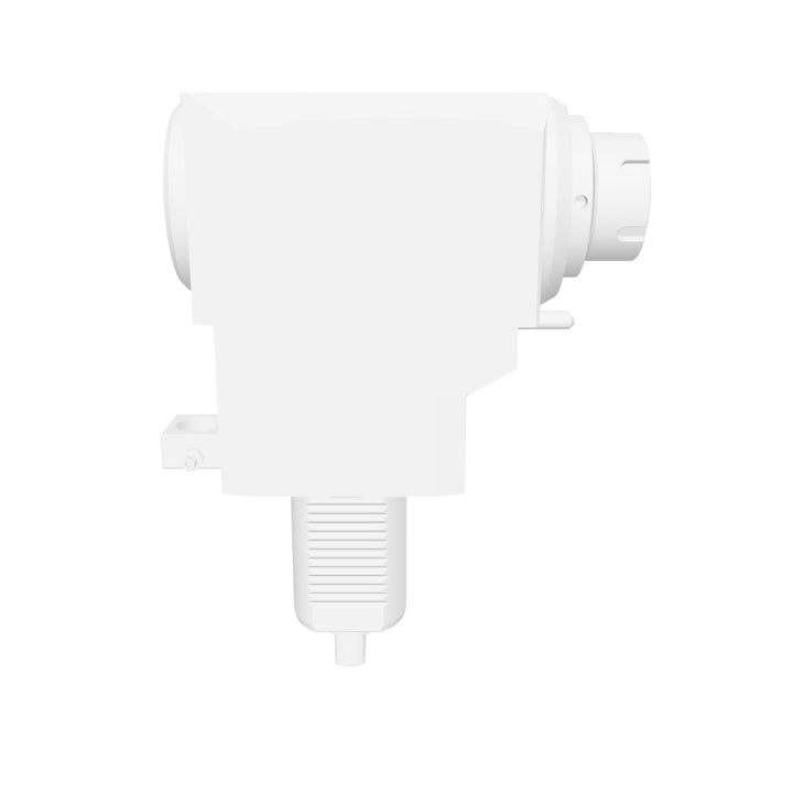 VDI 50, angled tool holder, coupling DIN 1809, without internal cooling