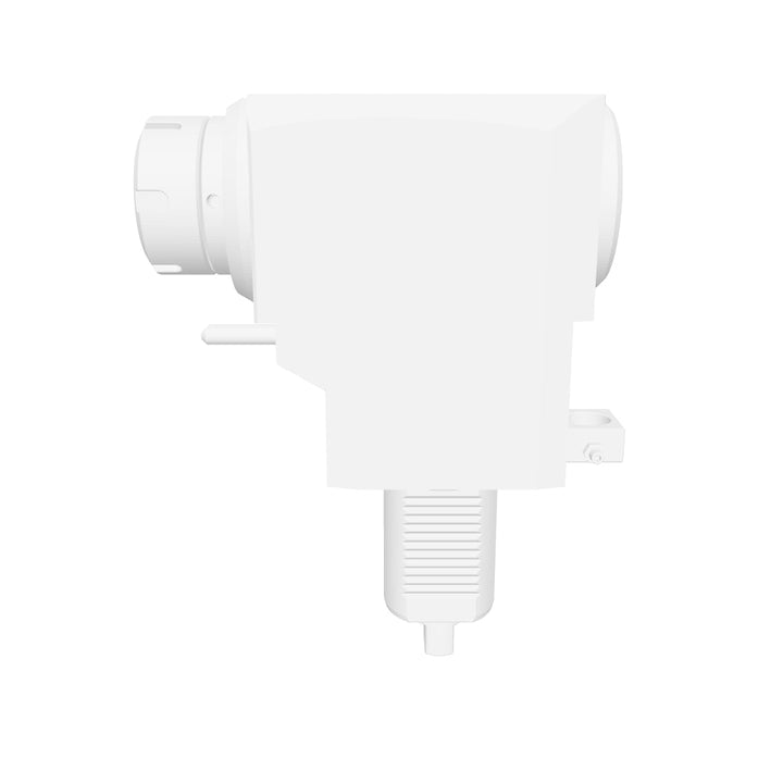 VDI 50, angled tool holder, coupling DIN 1809, without internal cooling
