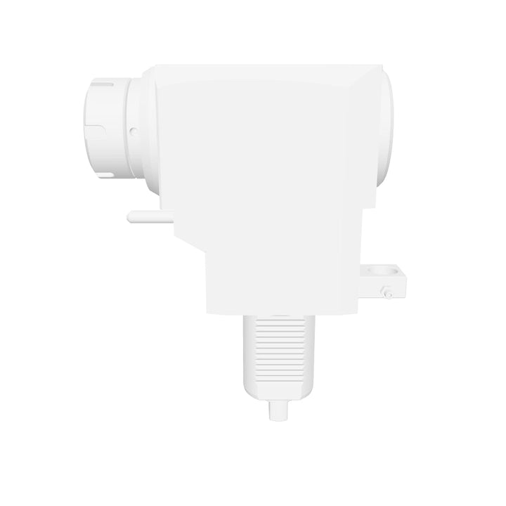 VDI 50, angled tool holder, coupling DIN 1809, with internal cooling