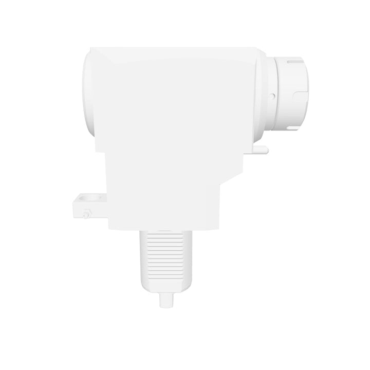VDI 50, angled tool holder, coupling DIN 1809, with internal cooling