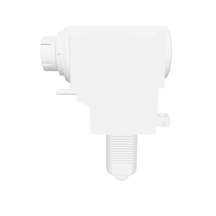 VDI 50, angled tool holder, coupling DIN 5480, with internal cooling