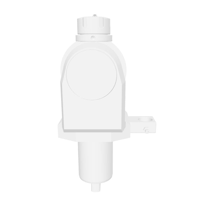 VDI 50, angle-adjustable tool holder, coupling DIN 1809, without internal cooling