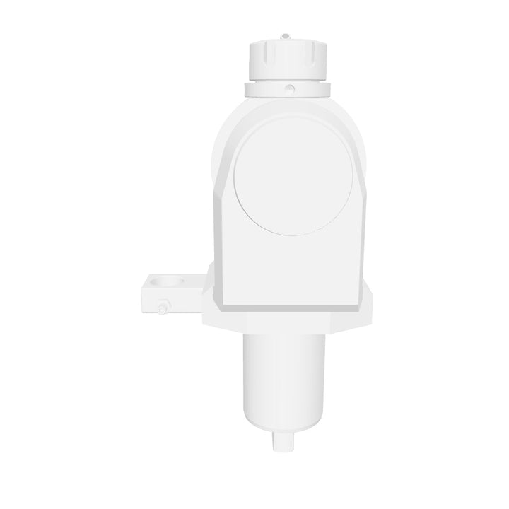 VDI 50, angle-adjustable tool holder, coupling DIN 1809, with internal cooling