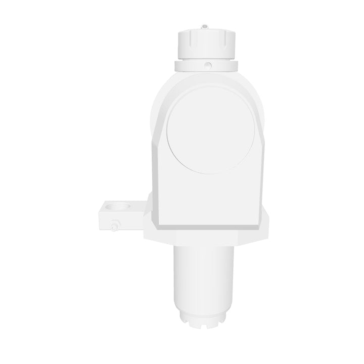 VDI 50, angle-adjustable tool holder, TOEM coupling, with internal cooling